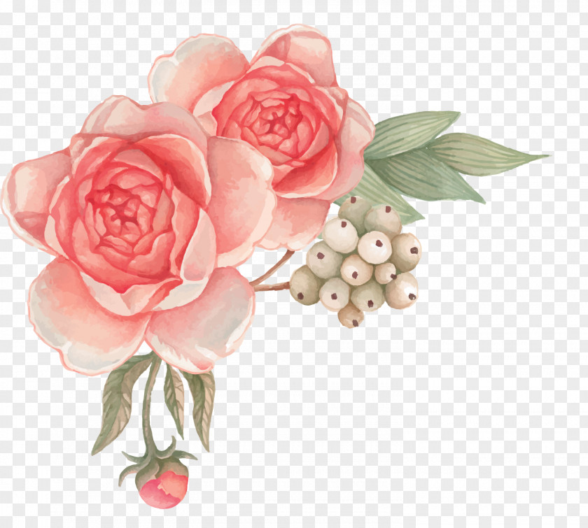 Flower Garden Roses Cut Flowers Hairdresser Business Cards PNG