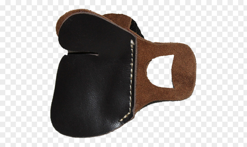 Leather Archery Bow Holder Finger Tab Glove Product PNG