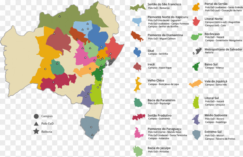 Map Teixeira De Freitas Federal Institute Baiano Catu Senhor Do Bonfim PNG