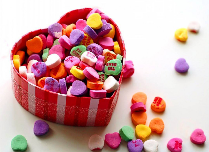 Sweets Valentine's Day Candy Gift Heart Chocolate PNG