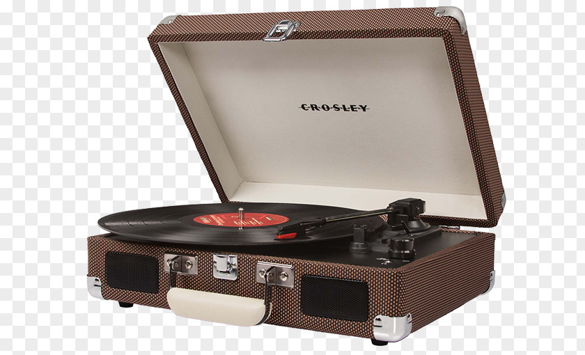 Turntable Phonograph Record Crosley Cruiser CR8005A Radio PNG