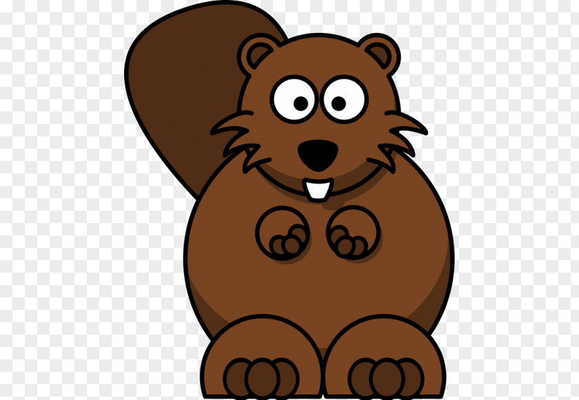 Beaver Cartoon Drawing Clip Art PNG