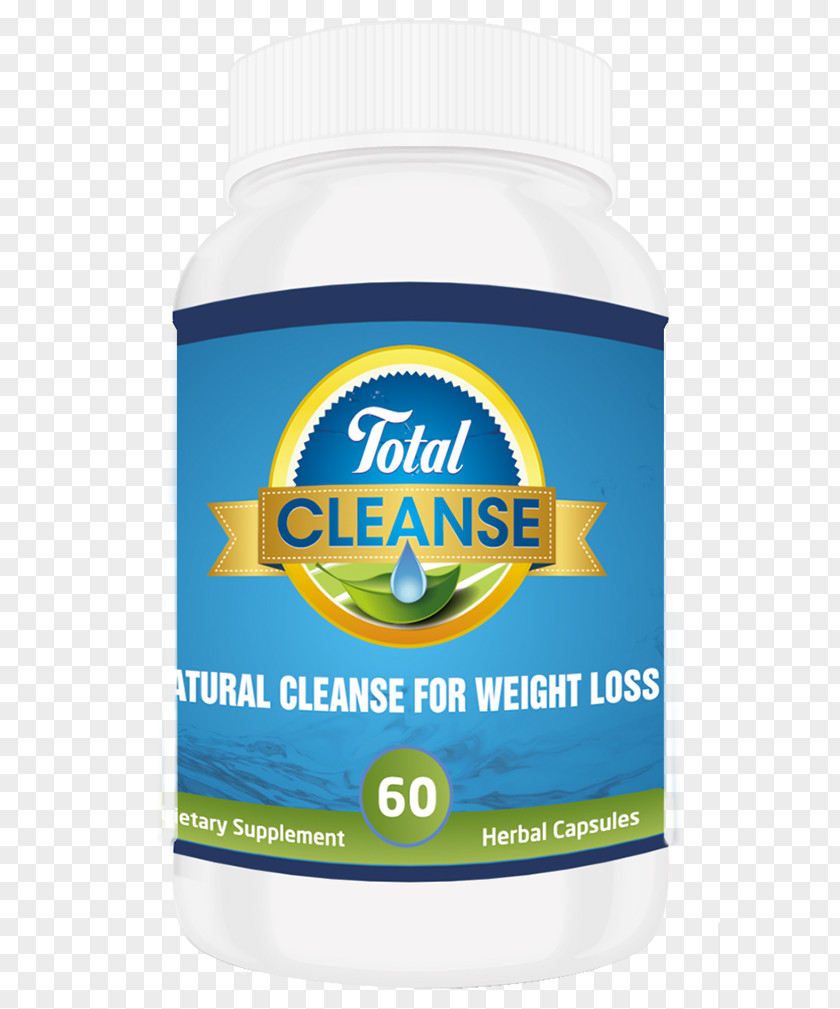 Bottle Flyer Dietary Supplement Weight Loss Colon Cleansing Detoxification Health PNG
