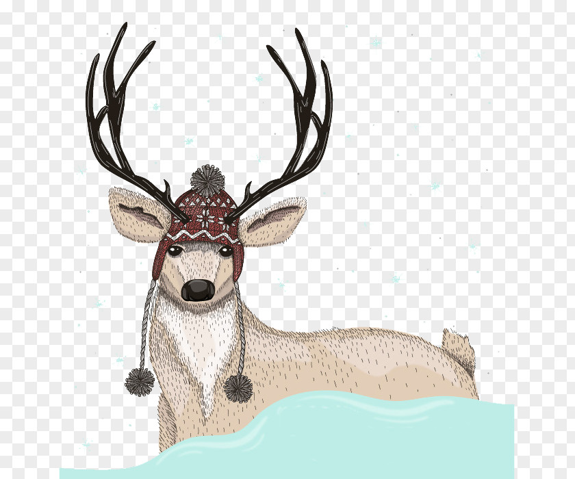 Hand-painted Deer Stock Photography Royalty-free Illustration PNG