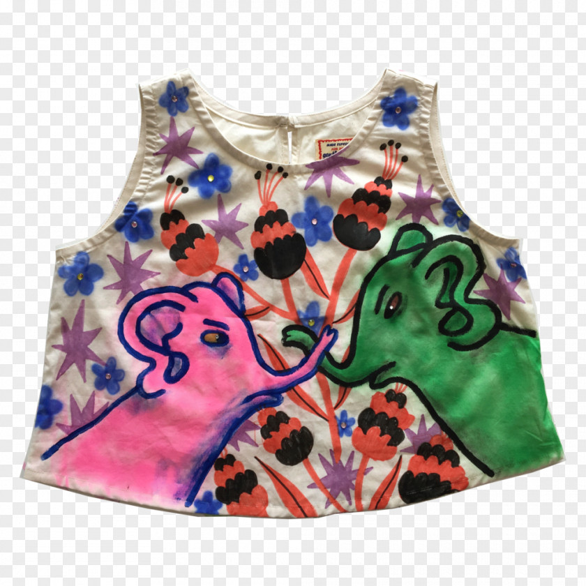 Hand Painted California T-shirt Clothing Dress Textile PNG