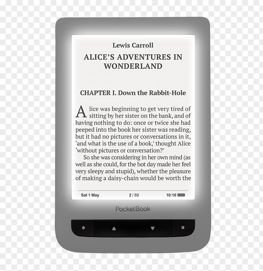 PocketBook International EBook Reader 15.2 Cm PocketBookTouch Lux E-Readers E Ink Pocketbook Basic Darkbrown PNG