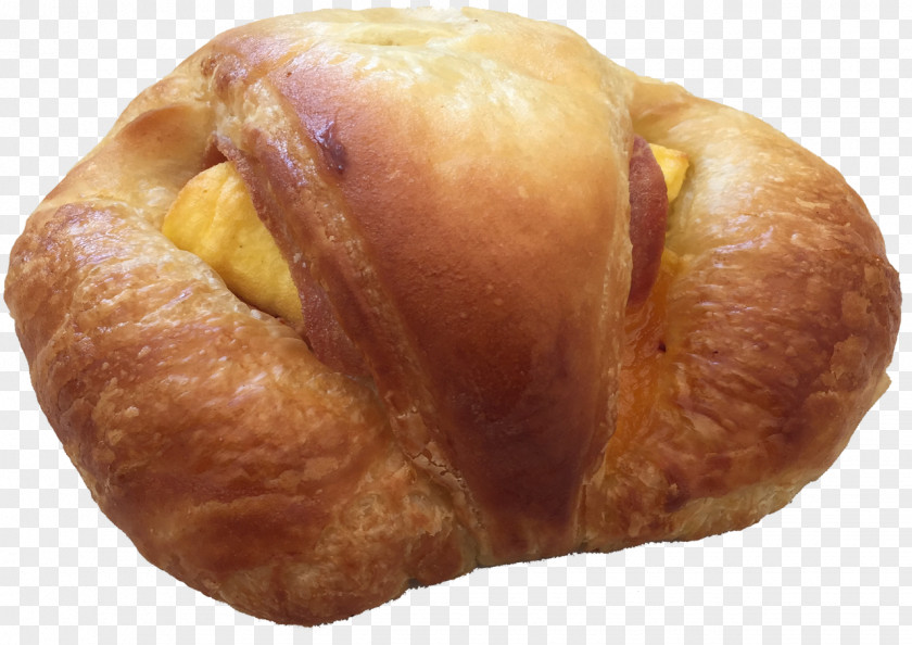 Croissant Ham And Eggs Bacon, Egg Cheese Sandwich Danish Pastry PNG