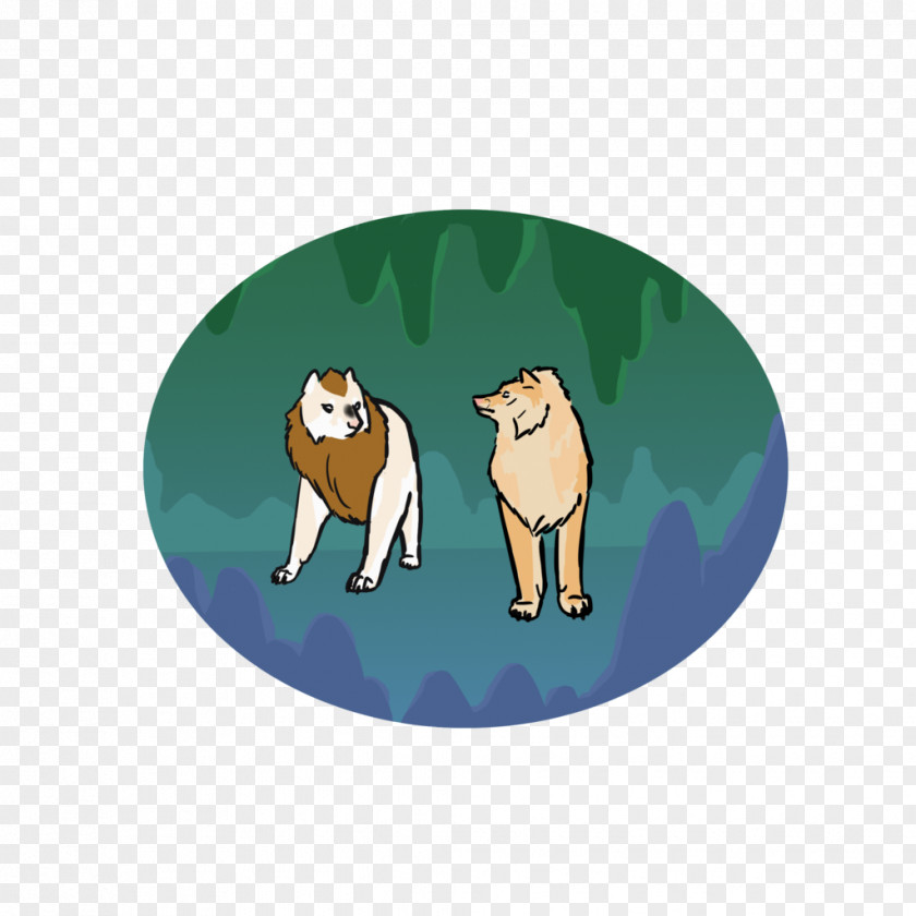 Dog Teal Canidae Mammal Animated Cartoon PNG