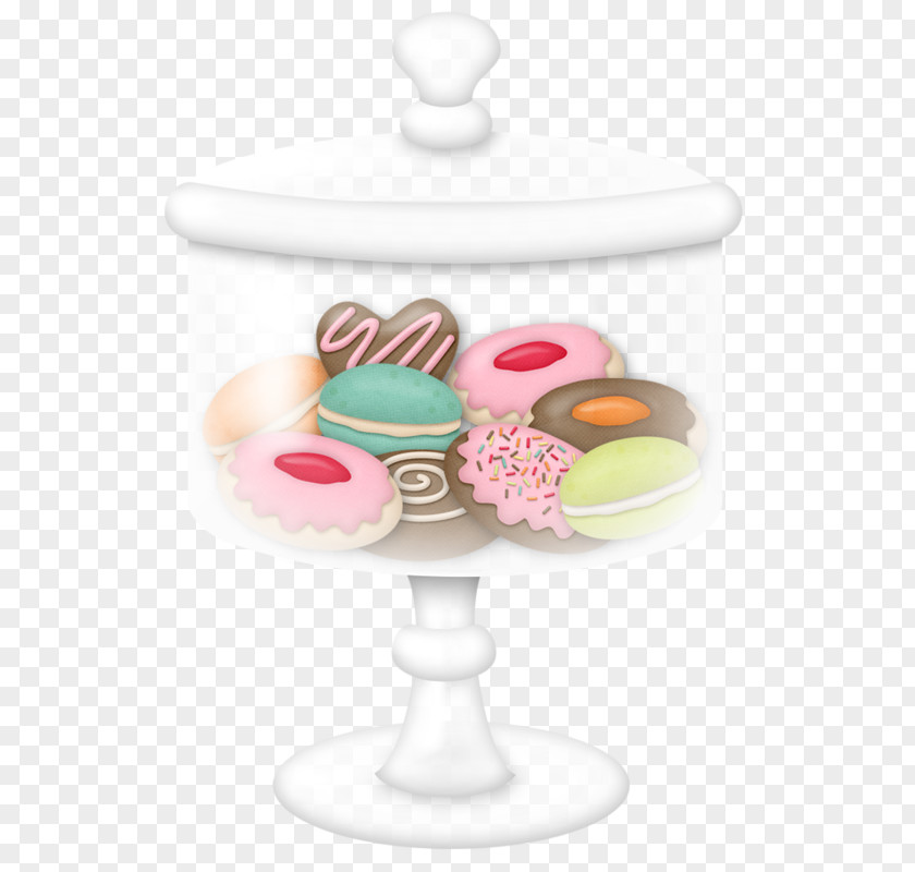 Glass Sugar Bowl Cupcake Candy Sweet Clip Art PNG