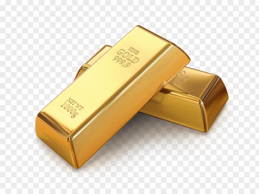 Gold Image As An Investment Bar Precious Metal Extraction PNG