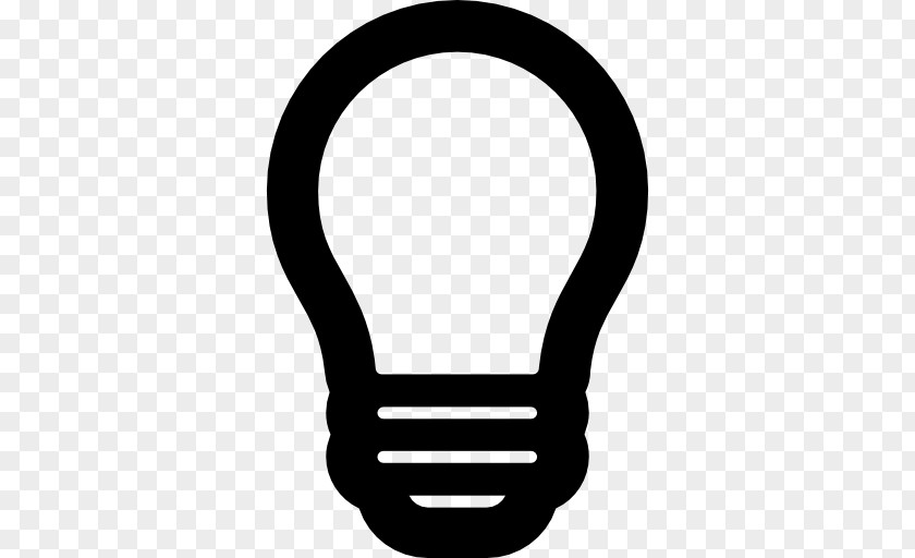 Light Incandescent Bulb Lamp Symbol PNG