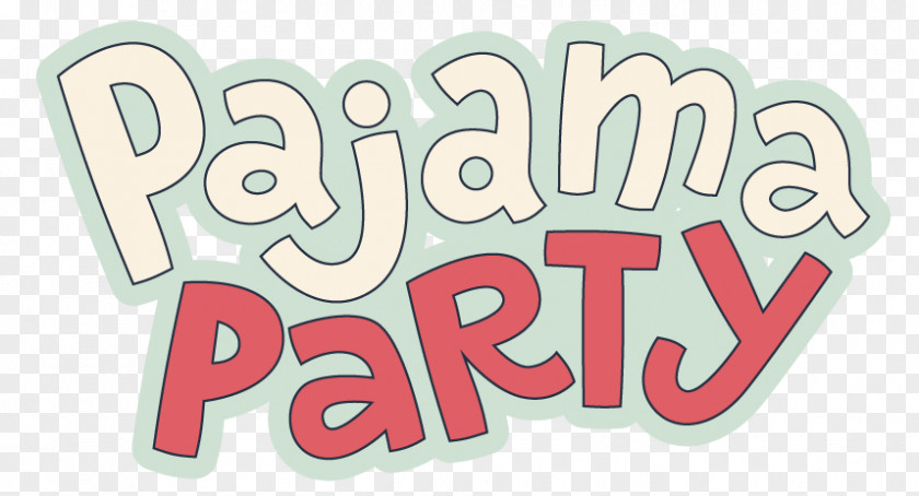 Pajamapartyhd Sleepover Pajamas Party Christmas Clip Art PNG