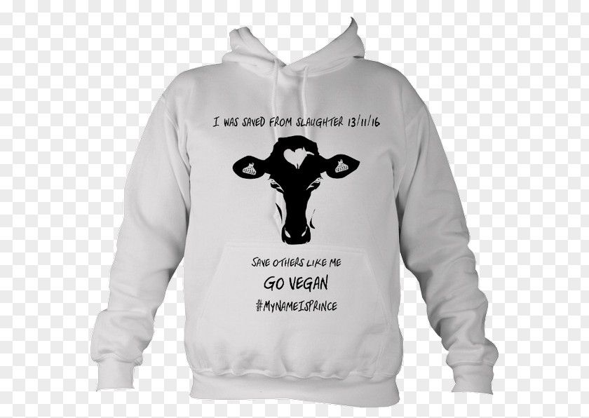 Black And White Cow Print Shirts Hoodie T-shirt Clothing Pocket PNG