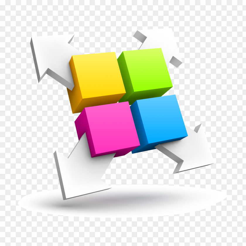 Cube Vector Graphics Three-dimensional Space Illustration Clip Art PNG