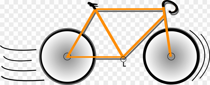 Gallop Of The Bike Bicycle Silhouette Icon PNG