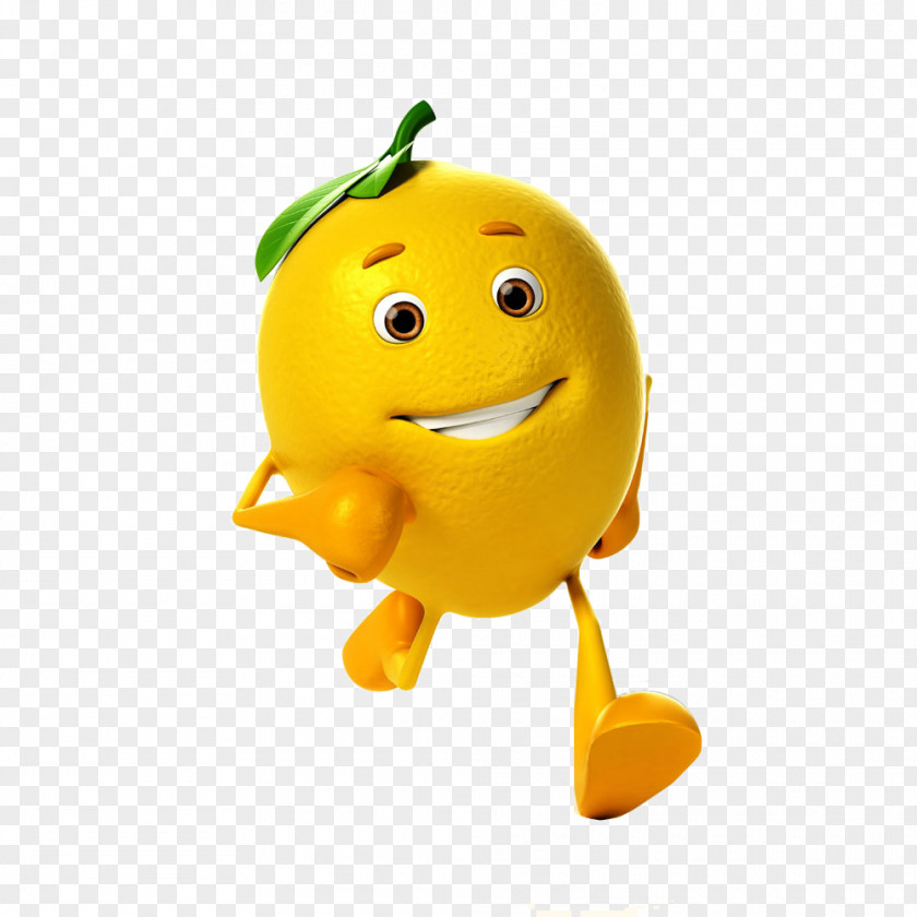 Run Lemon Stock Illustration Clip Art PNG