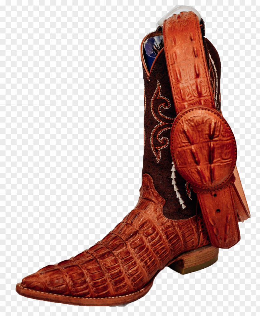 Boot Cowboy Leather Mexican Pointy Boots Belt PNG