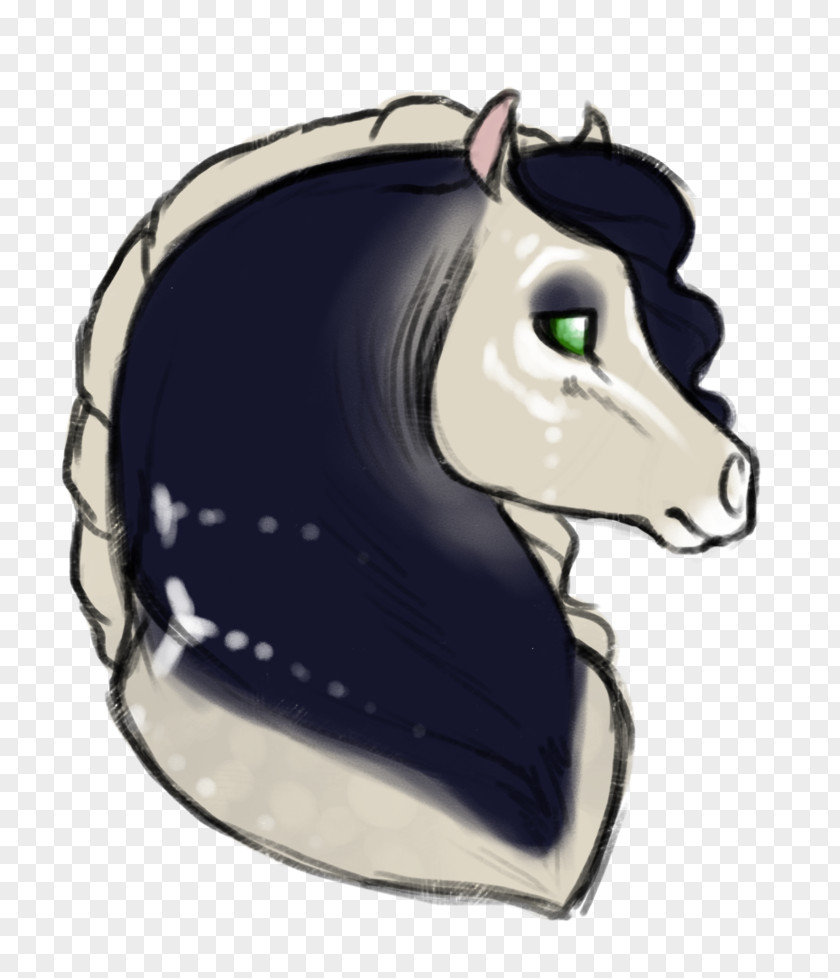 Gentle And Quiet Equestrian Helmets Snout Pony Cartoon PNG