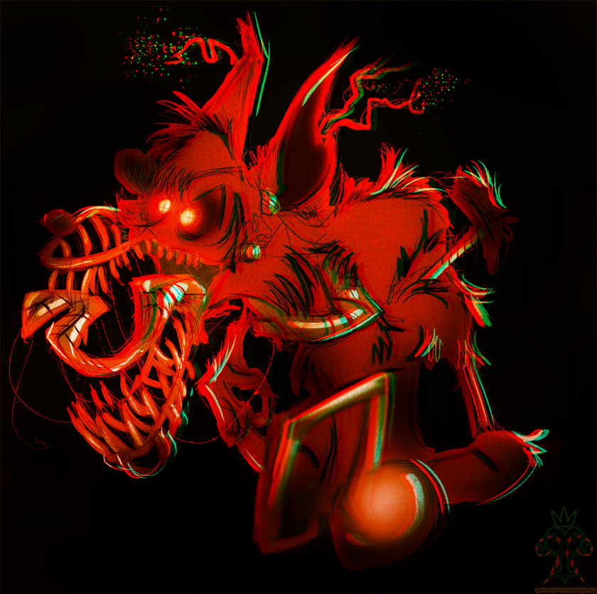 Nightmare Foxy Five Nights At Freddy's 4 3 Freddy's: Sister Location PNG