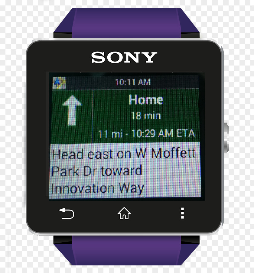 Sony SmartWatch 2 Android PNG