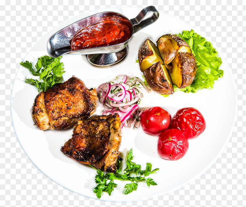 Vegetable Caucasian Cuisine Meat Chop Recipe Garnish Food PNG