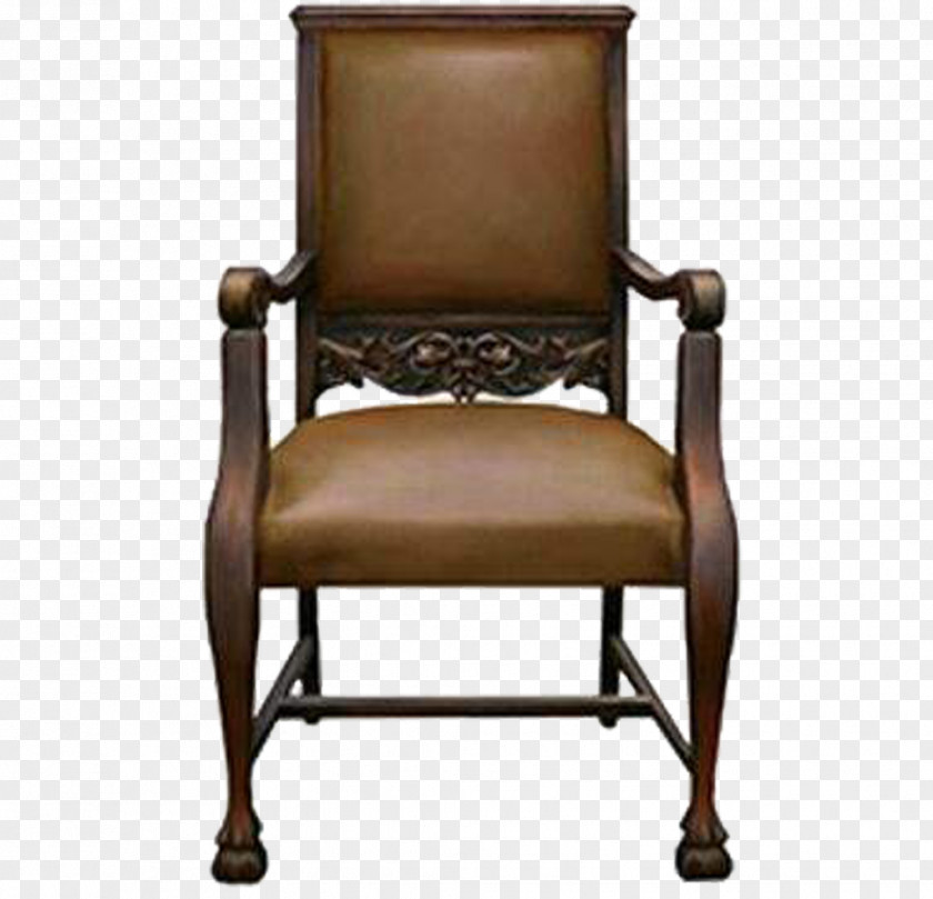 Cooked Brown Simple Atmosphere Carved Texture Throne Chair Clip Art PNG
