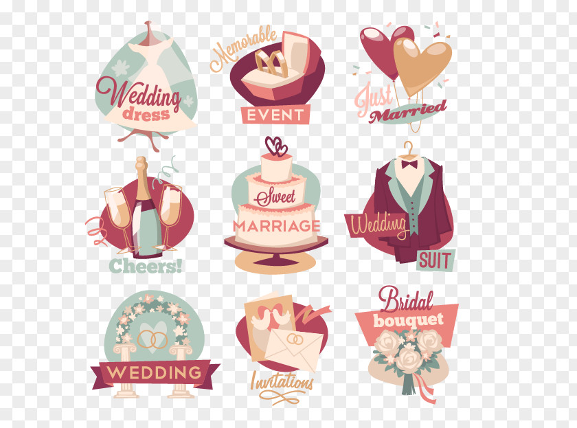 Creative Wedding Collection Class Logo Icon PNG