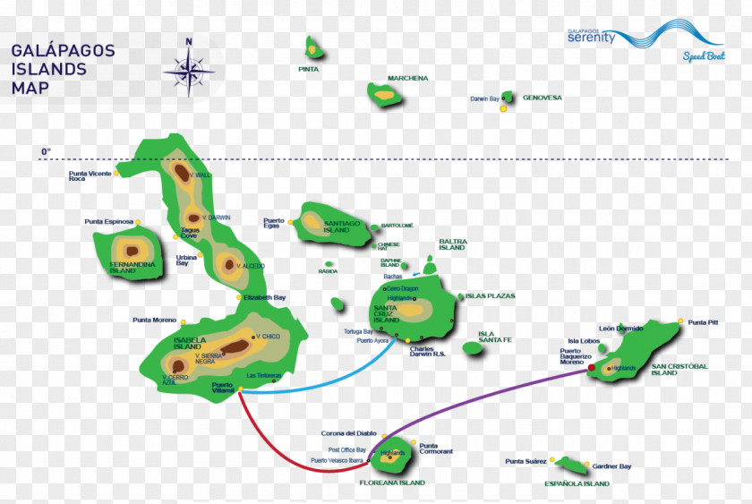 Volcano Genovesa Island Charles Darwin Research Station Fernandina Great Bay PNG