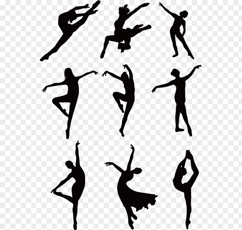 Ballet Silhouette Dance Clip Art PNG