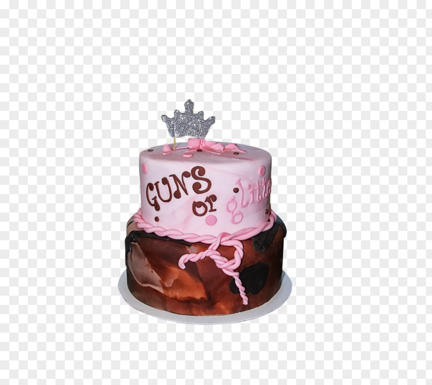 Gender Reveal Birthday Cake Chocolate Infant PNG