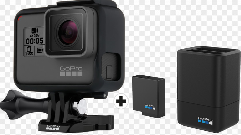 GoPro HERO5 Black Action Camera 4K Resolution HERO6 PNG