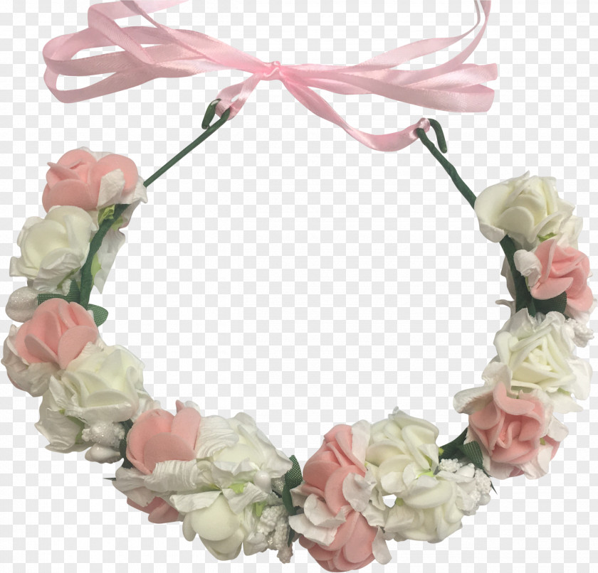 Hair Accessory Plant Pink Flower Cartoon PNG