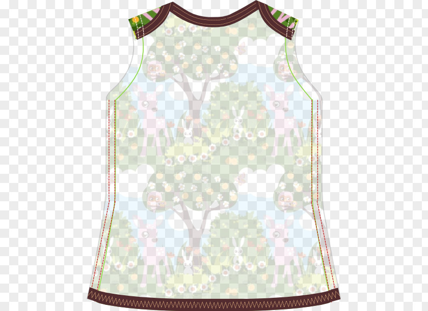 Sewing Factory T-shirt Sleeveless Shirt Dress Outerwear PNG