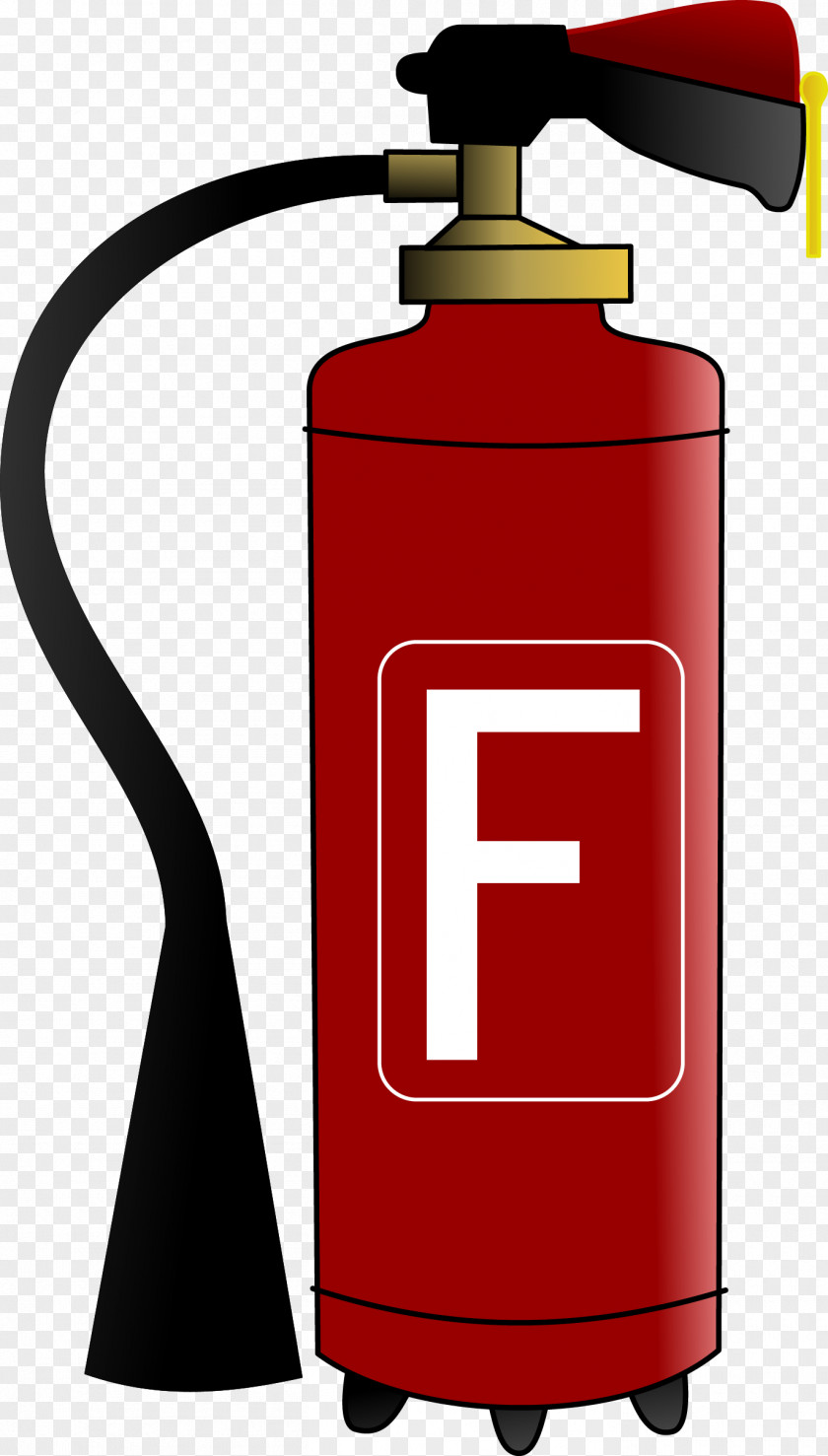 Vector Fire Equipment Extinguisher Clip Art PNG