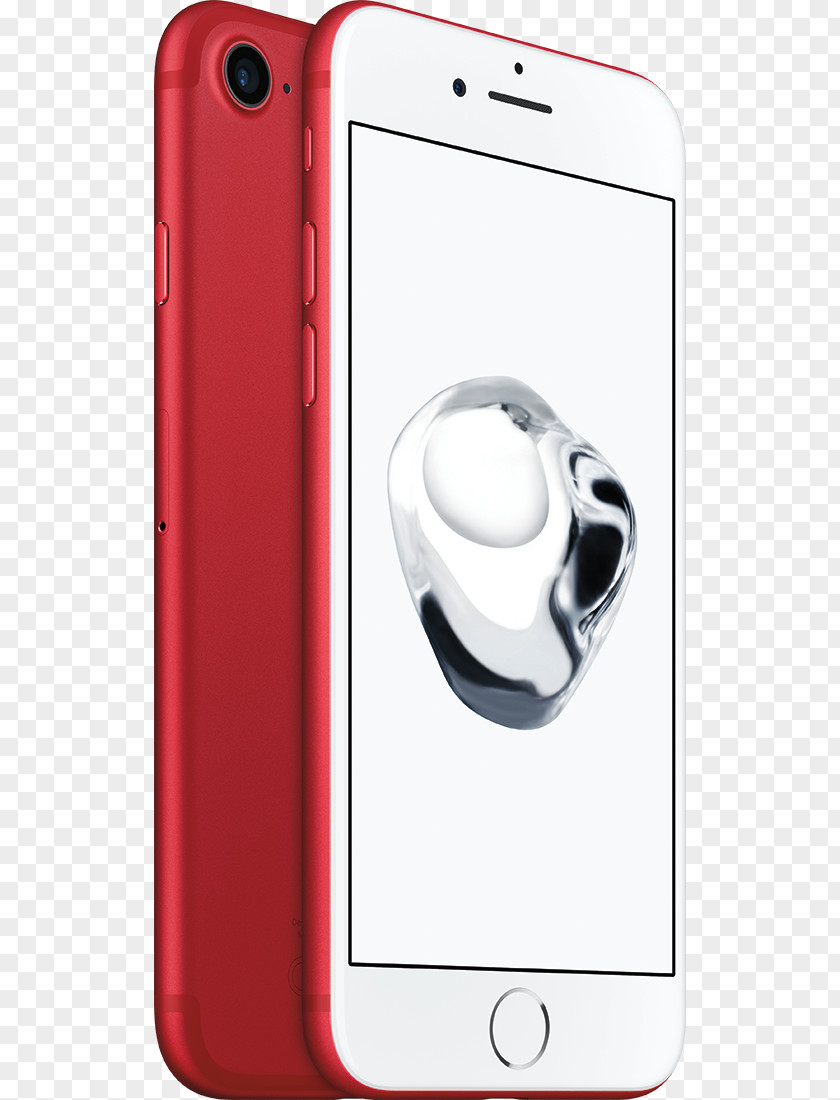 Apple IPhone 7 Telephone Product Red Special Edition PNG