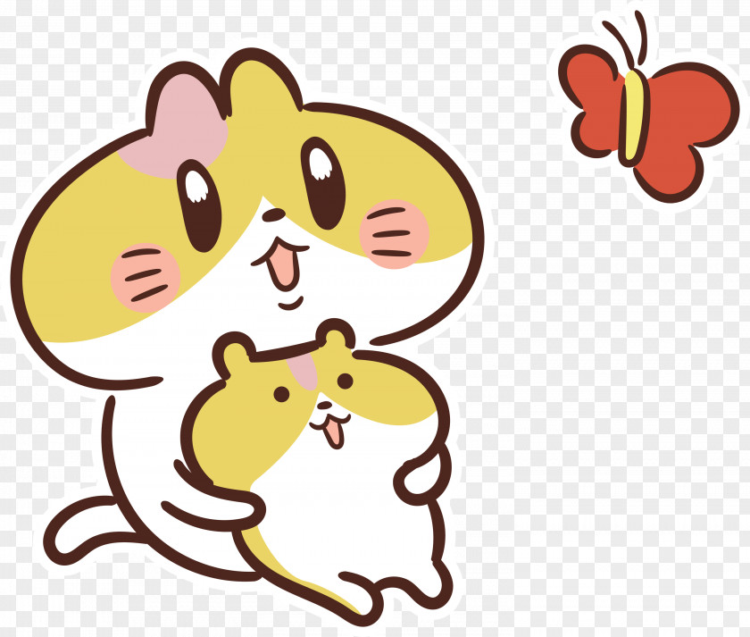 Snout Cartoon Yellow Cat-like Meter PNG