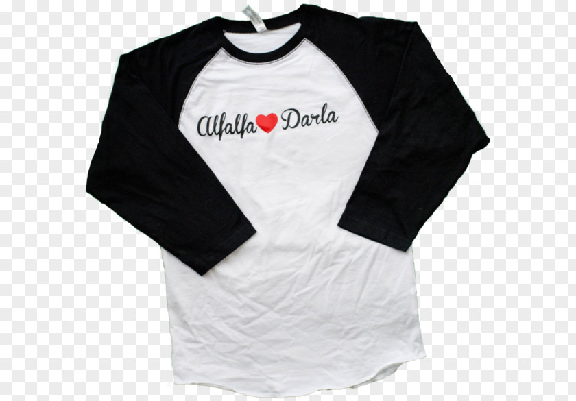 Alfalfa Printed T-shirt Hoodie Raglan Sleeve PNG