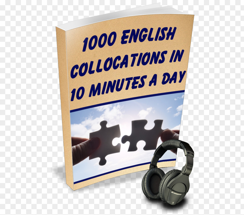 Audio Book English Collocations Learning Language PNG