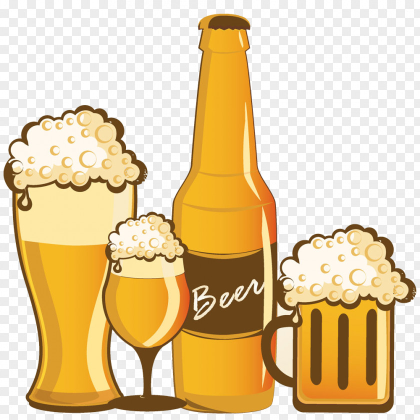 Beer Container Champagne Tea Wine Cup PNG
