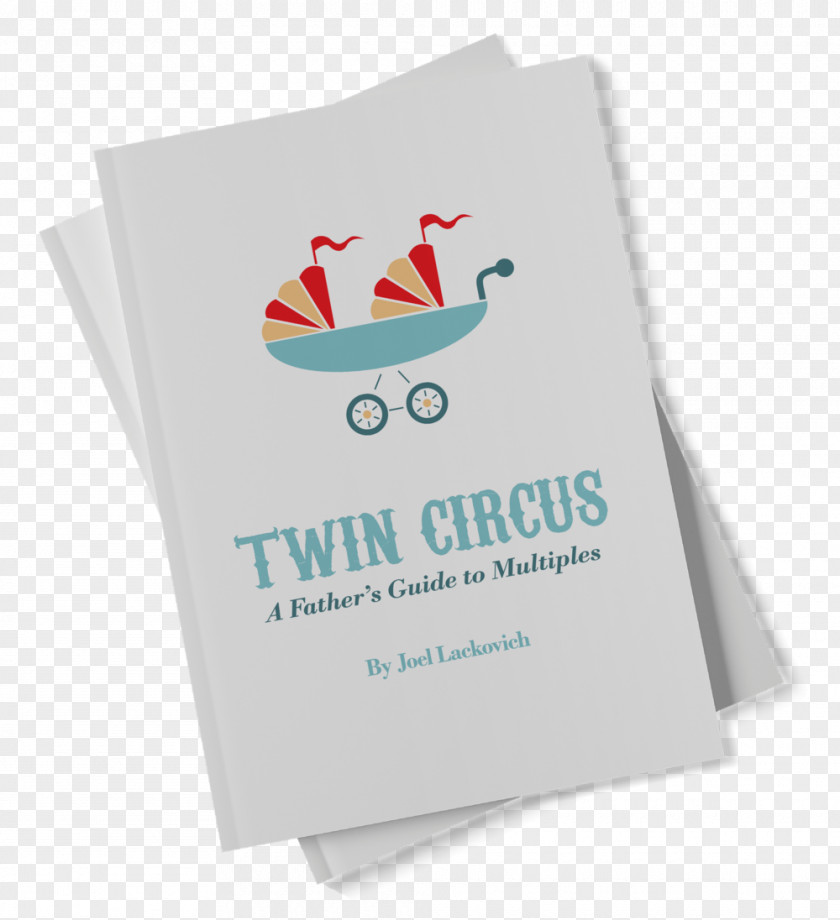 Book Twin Circus: A Father's Guide To Multiples Mockup Image Logo PNG