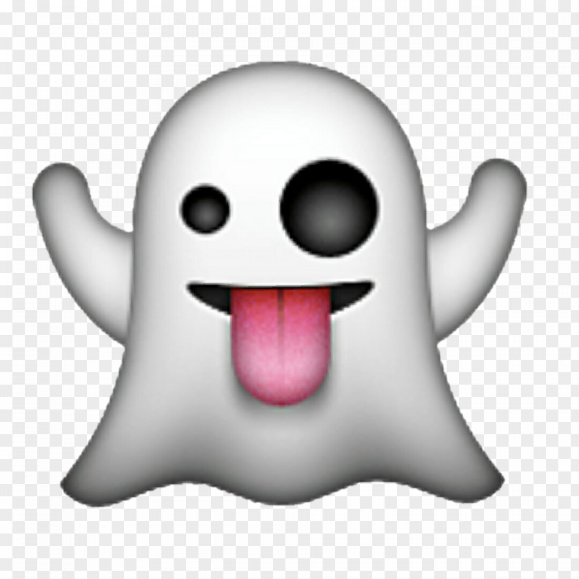 Emoji Ghost Sticker T-shirt Zazzle PNG
