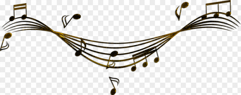 Musical Note Staff PNG