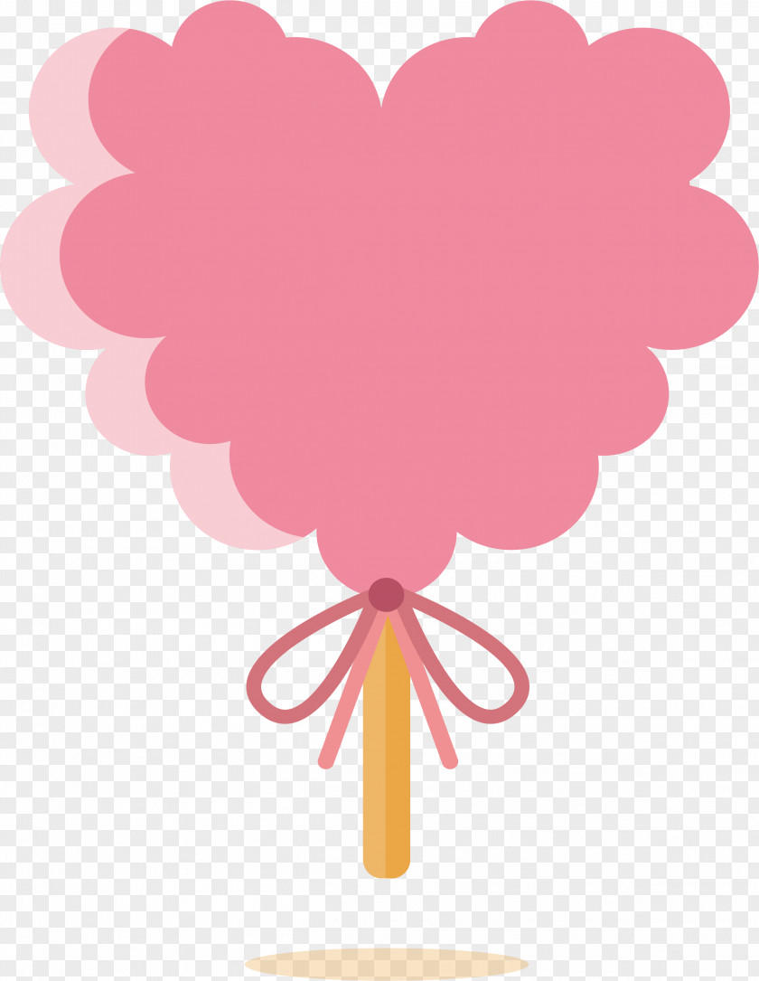 Pink Love Lollipop PNG