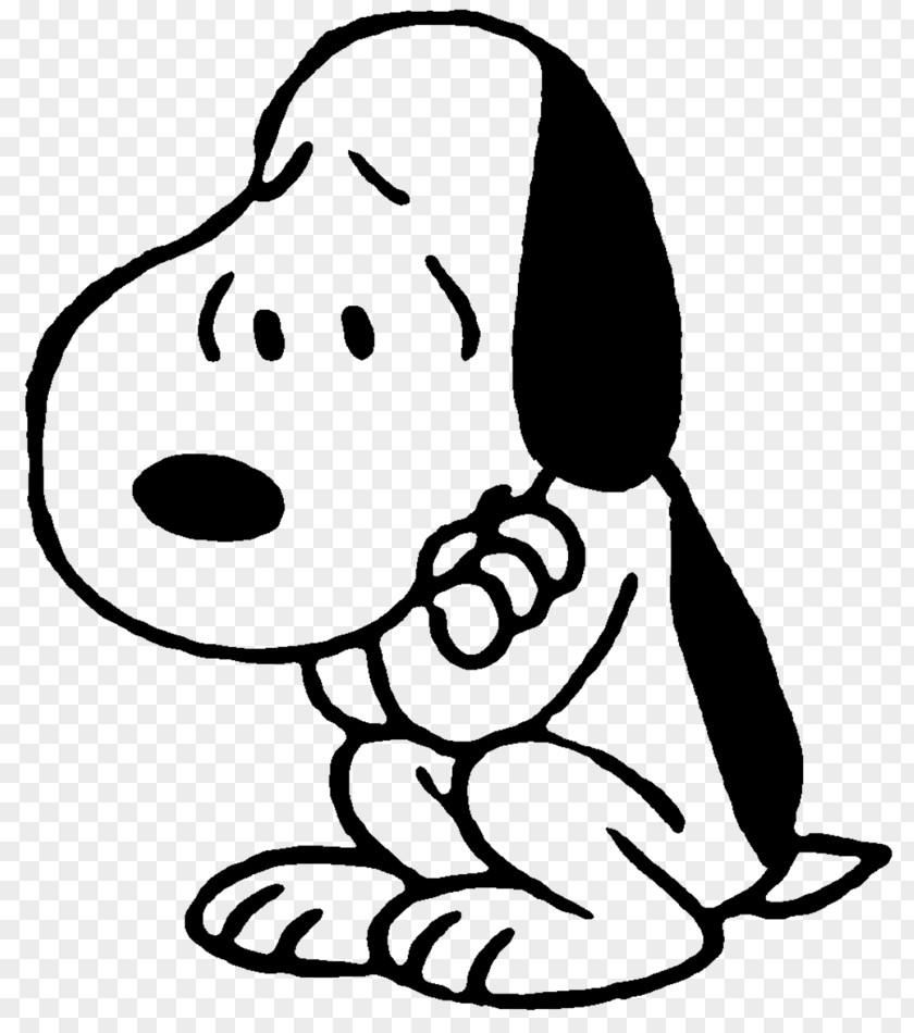 Snoopy Charlie Brown Woodstock Peanuts Sadness PNG