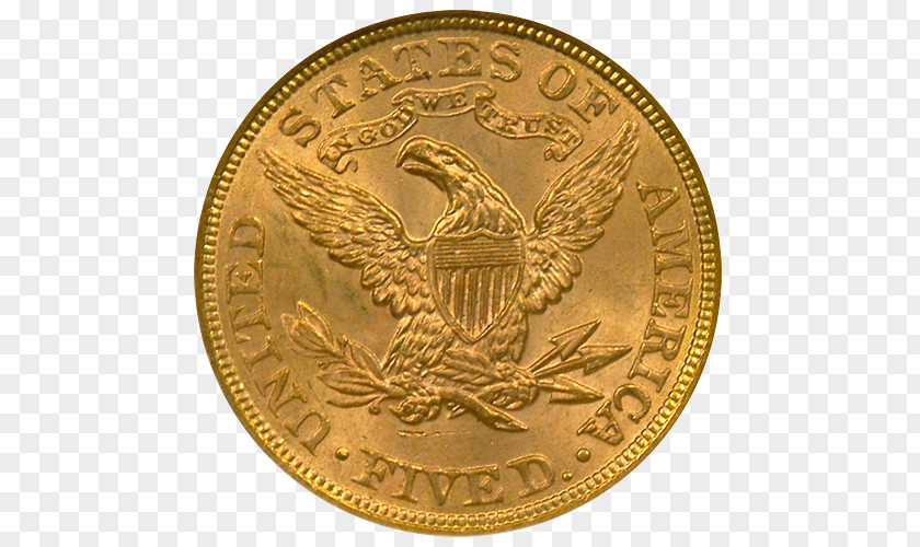 5 Dime Coin Gold American Eagle Numismatic Guaranty Corporation PNG