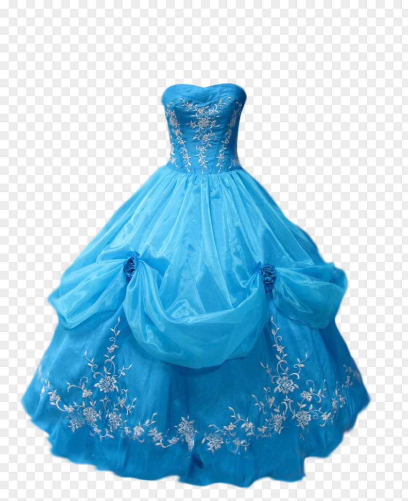 Dress Transparent Background Wedding Blue Ball Gown PNG