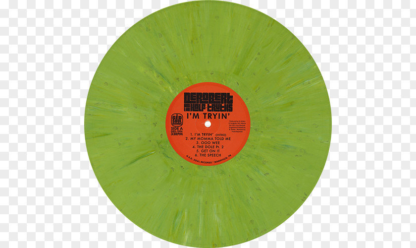 Halfbaked Records Compact Disc Green Disk Storage PNG