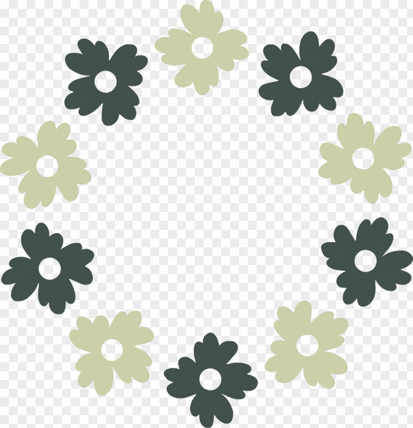 Plant Flower Pattern PNG