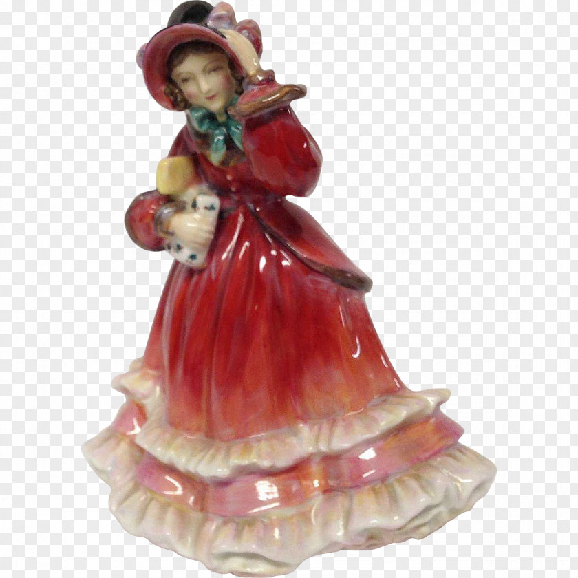 Porcelain Christmas Ornament Figurine PNG