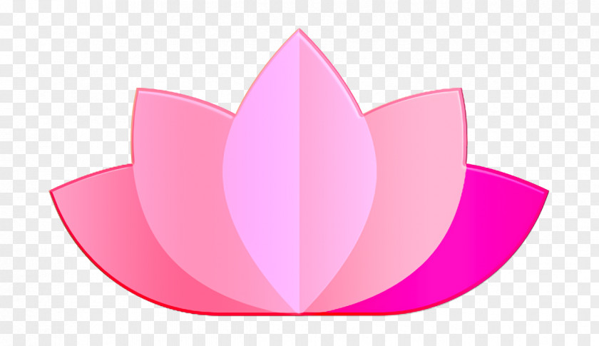Sauna Icon Lotus Flower PNG